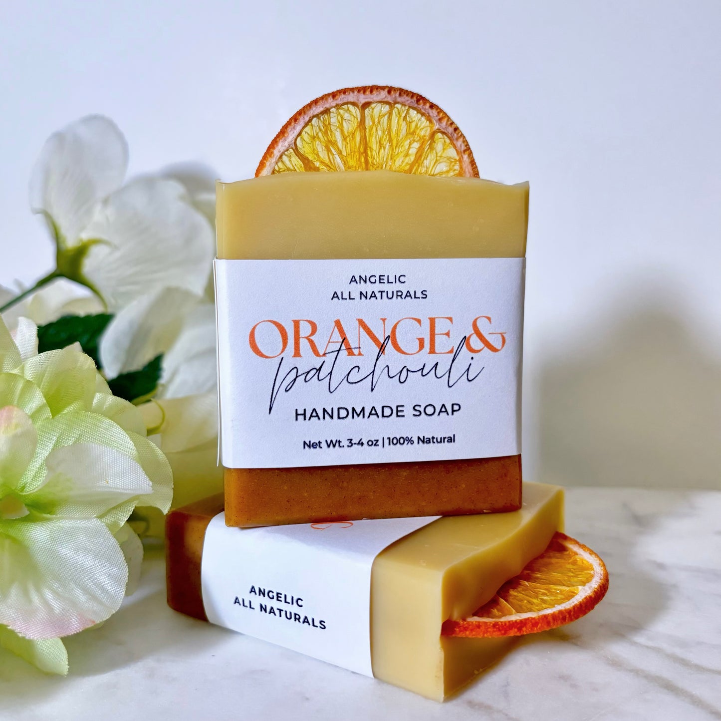 Orange & Patchouli - Handmade Soap